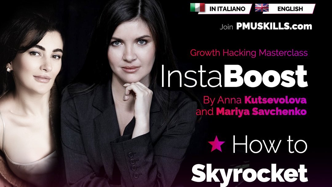 InstaBoost, Growing on Instagram – Masterclass with Anna Kutsevolova
