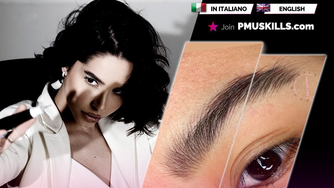 Hair Stroke Brows, 9 Soft Technique – PMU Masterclass with Sandra Rossini